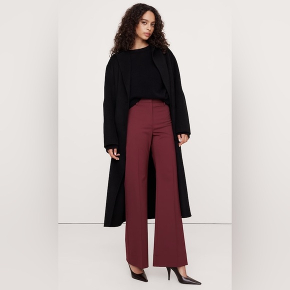 BANANA REPUBLIC HIGH-RISE WIDE-LEG FLARE PANT - Picture 2 of 7